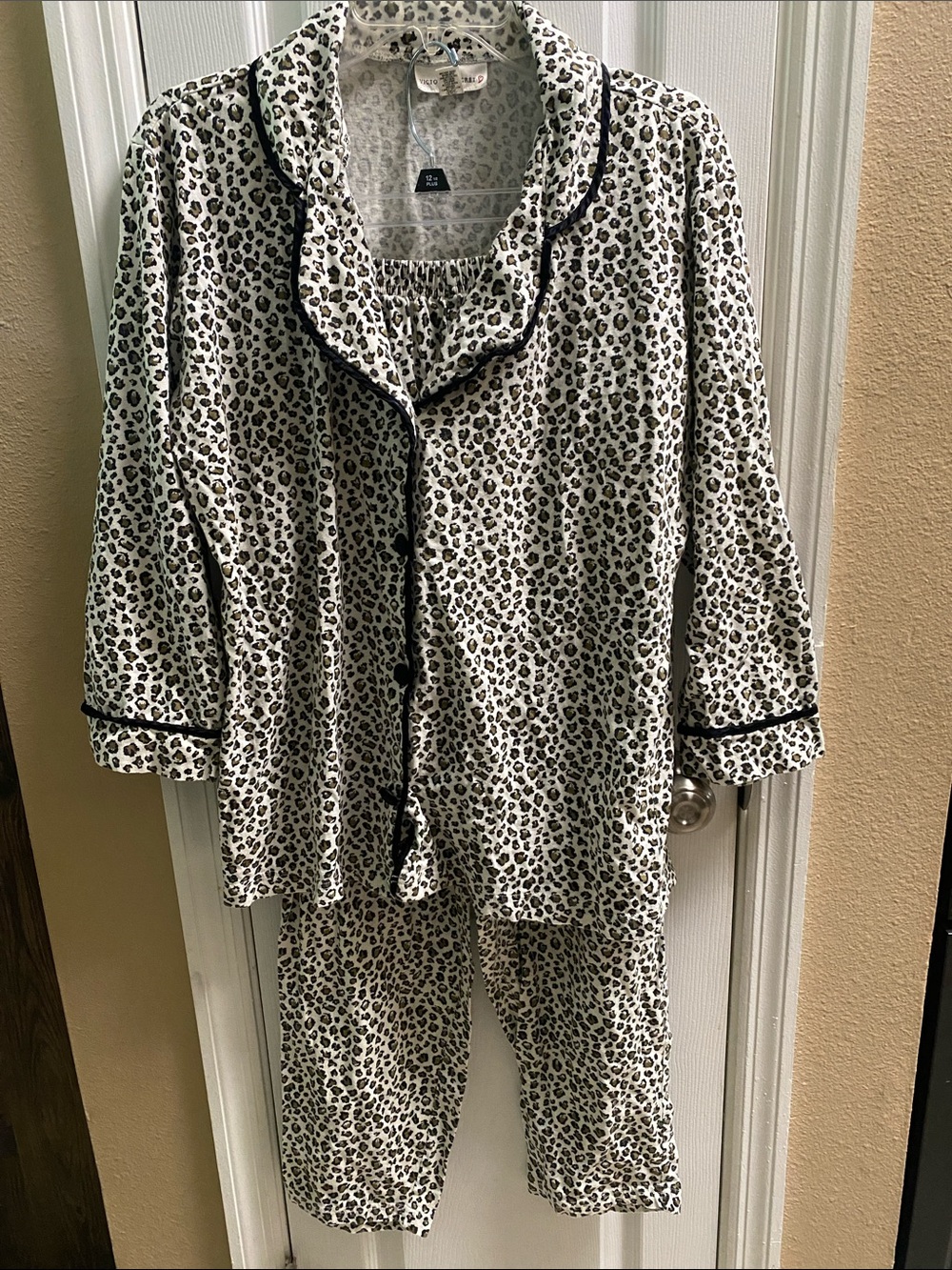 Victoria Secrets pajamas.